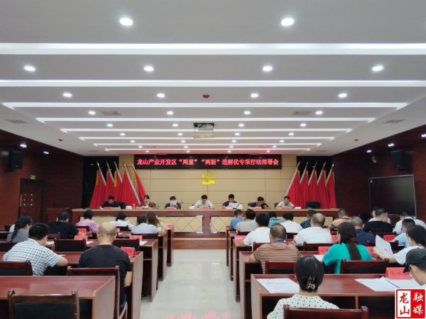 龙山产业开发区召开“两重”“两新”